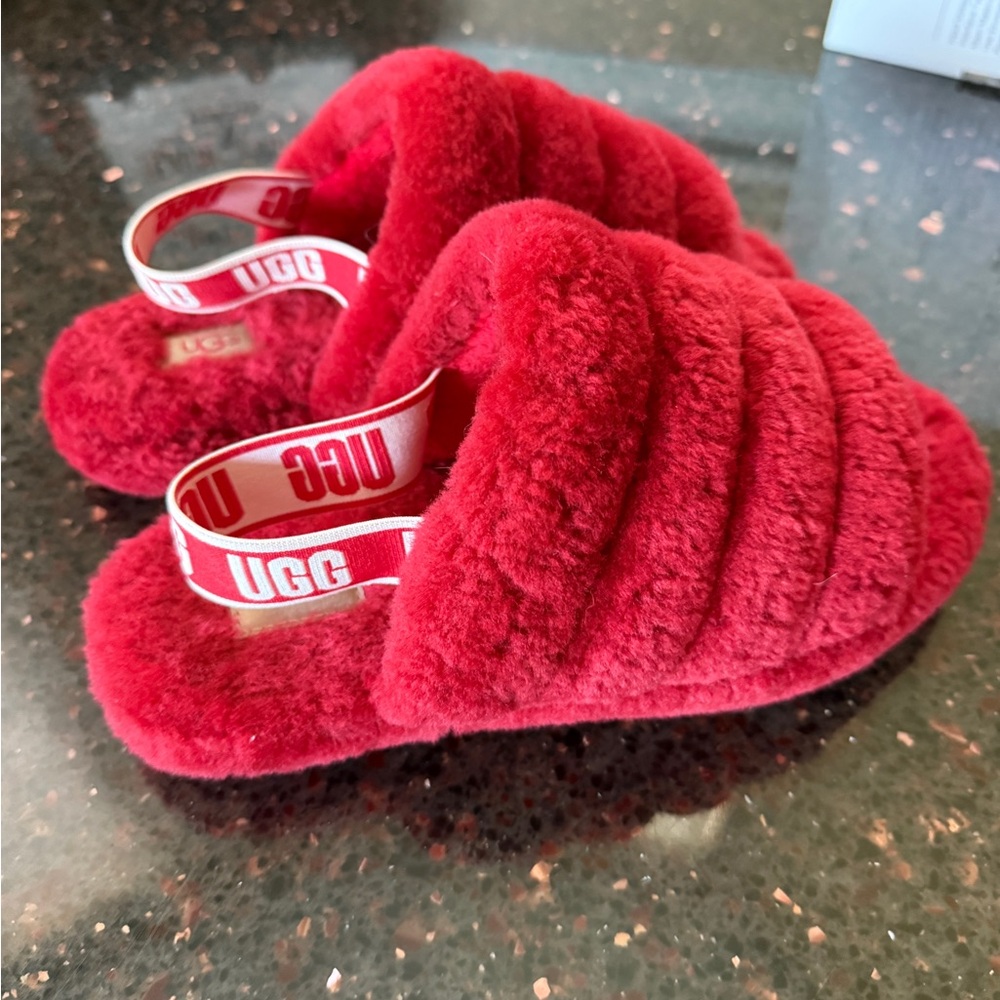 UGG Fluff Yeah Slide Plush Slippers